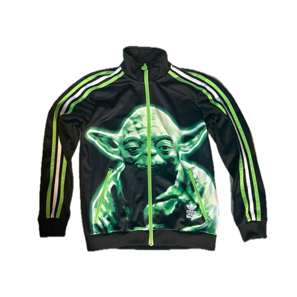 Adidas Star Wars Black and Green Jacket